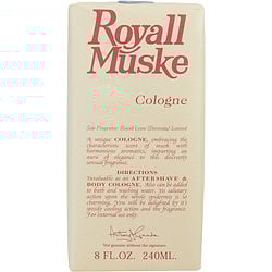 ROYALL MUSKE by Royall Fragrances - AFTERSHAVE LOTION COLOGNE 8 OZ