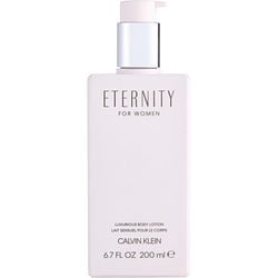 ETERNITY by Calvin Klein - BODY LOTION 6.7 OZ