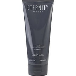 ETERNITY by Calvin Klein - HAIR AND BODY WASH 6.7 OZ