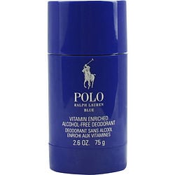 POLO BLUE by Ralph Lauren - DEODORANT STICK ALCOHOL FREE 2.6 OZ
