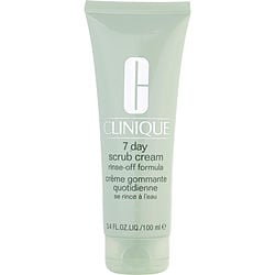 CLINIQUE by Clinique-7 Day Scrub Cream Rinse Off Formula  --100ml/3.4oz