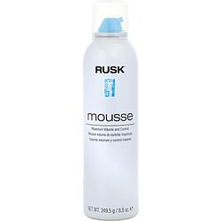 RUSK by Rusk-DESIGN SERIES MOUSSE MAXIMUM VOLUME AND CONTROL FOAM 8.8 OZ