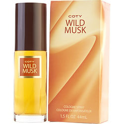 COTY WILD MUSK by Coty-COLOGNE SPRAY 1.5 OZ