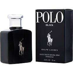 POLO BLACK by Ralph Lauren - EDT SPRAY 2.5 OZ