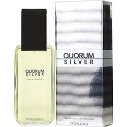 QUORUM SILVER by Antonio Puig-EDT SPRAY 3.4 OZ