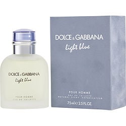 D & G LIGHT BLUE by Dolce & Gabbana - EDT SPRAY 2.5 OZ