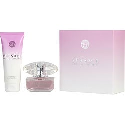 VERSACE BRIGHT CRYSTAL by Gianni Versace - EDT SPRAY 1.7 OZ & BODY LOTION 3.4 OZ (TRAVEL OFFER)