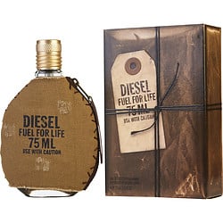 DIESEL FUEL FOR LIFE by Diesel-EDT SPRAY 2.5 OZ