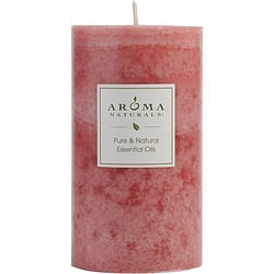 ROMANCE AROMATHERAPY by Romance Aromatherapy-ONE 2.75 X 5 inch PILLAR AROMATHERAPY CANDLE.  COMBINES THE ESSENTIAL OILS OF YLANG YLANG & JASMINE TO CREATE PASSION AND ROMANCE.  BURNS APPROX. 70 HRS.