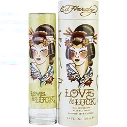 ED HARDY LOVE & LUCK by Christian Audigier - EAU DE PARFUM SPRAY 3.4 OZ