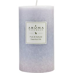 TRANQUILITY AROMATHERAPY by Tranquility Aromatherapy-ONE 2.75 X 5 inch PILLAR AROMATHERAPY CANDLE.  THE ESSENTIAL OIL OF LAVENDER IS KNOWN FOR ITS CALMING AND HEALING BENEFITS.  BURNS APPROX. 70 HRS.