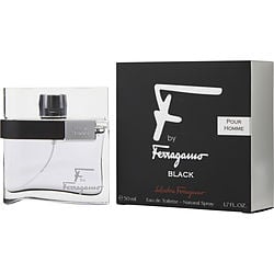F BY FERRAGAMO POUR HOMME BLACK by Salvatore Ferragamo - EDT SPRAY 1.7 OZ
