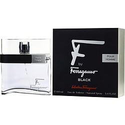 F BY FERRAGAMO POUR HOMME BLACK by Salvatore Ferragamo - EDT SPRAY 3.4 OZ