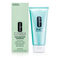 CLINIQUE by Clinique - Anti-Blemish Solutions Oil-Control Cleansing Mask --100ml/3.4oz