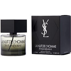 LA NUIT DE L'HOMME YVES SAINT LAURENT by Yves Saint Laurent - EDT SPRAY 2 OZ (NEW PACKAGING)