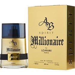 AB SPIRIT MILLIONAIRE by Lomani-EDT SPRAY 3.3 OZ