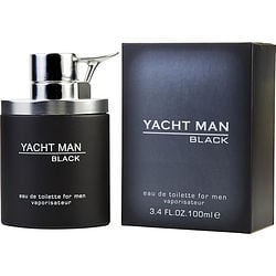 YACHT MAN BLACK by Myrurgia-EDT SPRAY 3.4 OZ