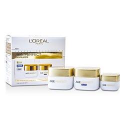 L'OREAL by L'Oreal-Age Perfect Programme: Day Cream + Eye Cream + Night Cream --3pcs