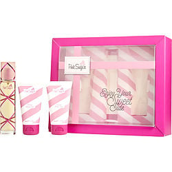 PINK SUGAR by Aquolina-EDT SPRAY 1.7 OZ & BODY LOTION 1.7 OZ & SHOWER GEL 1.7 OZ