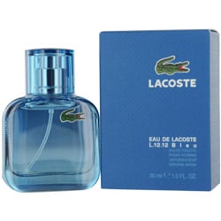 LACOSTE EAU DE LACOSTE L.12.12 BLEU by Lacoste - POWERFUL EDT SPRAY 1 OZ