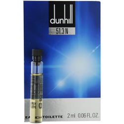 DUNHILL 51.3 N by Alfred Dunhill - EDT VIAL ON CARD