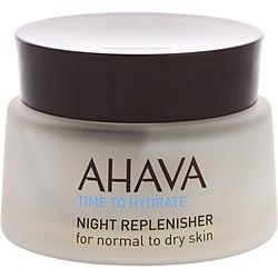 Ahava by AHAVA-Time To Hydrate Night Replenisher (Normal to Dry Skin)  --50ml/1.7oz