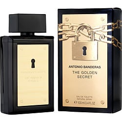 ANTONIO BANDERAS THE GOLDEN SECRET by Antonio Banderas-EDT SPRAY 3.4 OZ