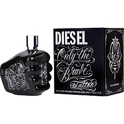 DIESEL ONLY THE BRAVE TATTOO by Diesel-EDT SPRAY 4.2 OZ