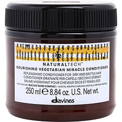 DAVINES by Davines-NATURAL TECH NOURISHING VEGETARIAN MIRACLE CONDITIONER 8.77 OZ