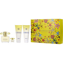 VERSACE YELLOW DIAMOND by Gianni Versace-EDT SPRAY 3 OZ & BODY LOTION 3.4 OZ & SHOWER GEL 3.4 OZ & EDT 0.17 OZ MINI