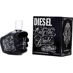 DIESEL ONLY THE BRAVE TATTOO by Diesel-EDT SPRAY 2.5 OZ