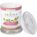 ROMANCE AROMATHERAPY by Romance Aromatherapy-ONE 3X3.5 inch MEDIUM GLASS PILLAR SOY AROMATHERAPY CANDLE.  COMBINES THE ESSENTIAL OILS OF YLANG YLANG & JASMINE TO CREATE PASSION AND ROMANCE.  BURNS APPROX. 45 HRS. - U - BigSun