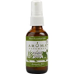 VITALITY AROMATHERAPY by Vitality Aromatherapy-AROMATIC MIST SPRAY 2 OZ. USES THE ESSENTIAL OILS OF PEPPERMINT & EUCALYPTUS TO CREATE A FRAGRANCE THAT IS STIMULATING AND REVITALIZING.