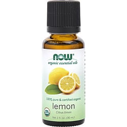 ESSENTIAL OILS NOW by NOW Essential Oils-LEMON OIL 100% ORGANIC 1 OZ