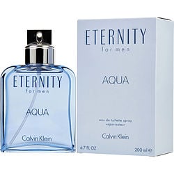 ETERNITY AQUA by Calvin Klein - EDT SPRAY 6.7 OZ