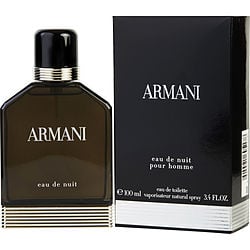 ARMANI EAU DE NUIT by Giorgio Armani - EDT SPRAY 3.4 OZ