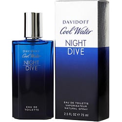 COOL WATER NIGHT DIVE by Davidoff-EDT SPRAY 2.5 OZ