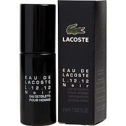 LACOSTE EAU DE LACOSTE L.12.12 NOIR by Lacoste-EDT SPRAY 0.27 OZ MINI