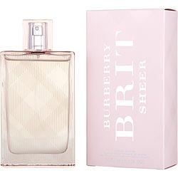 BURBERRY BRIT SHEER by Burberry-EDT SPRAY 3.3 OZ (NEW PACKAGING)