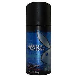 SUPER PLAYBOY by Playboy-BODY SPRAY 5 OZ