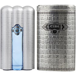CUBA PRESTIGE PLATINUM by Cuba - EDT SPRAY 3 OZ