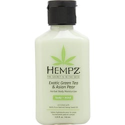 HEMPZ by Hempz - Exotic Green Tea & Asian Pear Herbal Body Moisturizer --66ml/2.25oz