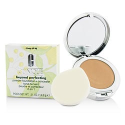 CLINIQUE by Clinique-Beyond Perfecting Powder Foundation + Corrector - # 06 Ivory (VF-N)  --14.5g/0.51oz