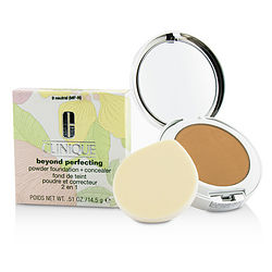 CLINIQUE by Clinique-Beyond Perfecting Powder Foundation + Corrector - # 09 Neutral (MF-N)  --14.5g/0.51oz