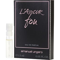 L'AMOUR FOU by Ungaro-EAU DE PARFUM SPRAY VIAL ON CARD