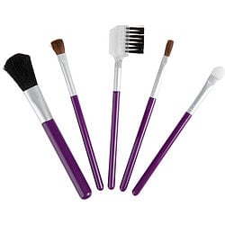 EXCEPTIONAL-BECAUSE YOU ARE by Exceptional Parfums-SET-5 PIECE TRAVEL MAKEUP BRUSH SET