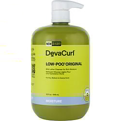 DEVA by Deva Concepts - CURL LOW POO ORIGINAL MILD LATHER CLEANSER 32 OZ (PACKAGING MAY VARY)