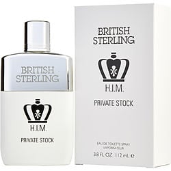 BRITISH STERLING HIM PRIVATE STOCK by Dana-EDT SPRAY 3.8 OZ