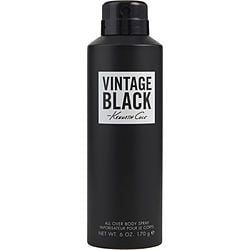 VINTAGE BLACK by Kenneth Cole - ALL OVER BODY SPRAY 6 OZ