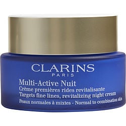 Clarins by Clarins-Multi-Active Night Targets Fine Lines Revitalizing Night Cream - For Normal To Combination Skin  --50ml/1.6oz